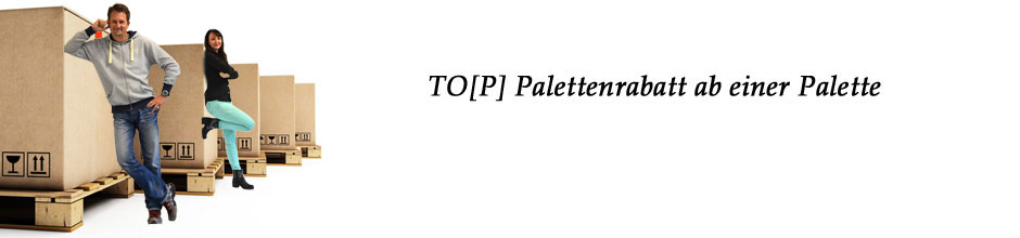 Banner Palettenrabatt