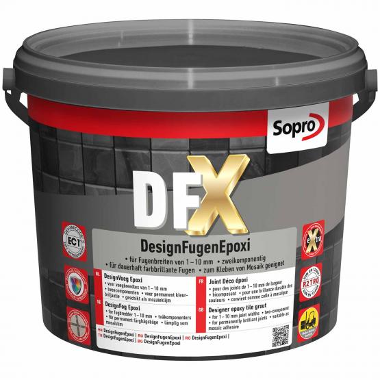 SOPRO DFX DESIGNFUGENEPOXI - KOMPONENTE A+B 1-10 MM 