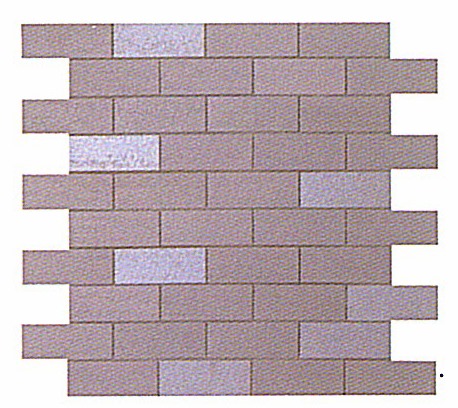 ATLAS CONCORDE Arty Mini Brick Wand-Mosaik 