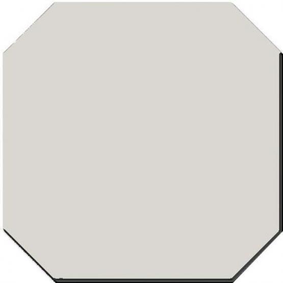 CESI  Ottagono Metro 20x20 Quarzo Matt Fliese mit Einleger I Colori 5x5 