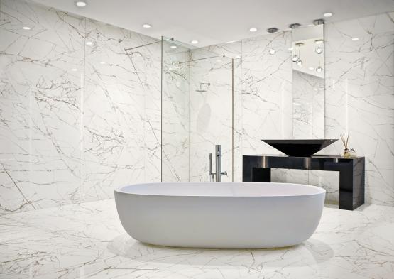 Angebot MARMOKER KONTINUA Titan White 118x118 6.5MM Honed 