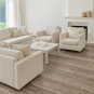 Angebot MARMOKER KONTINUA Travertino Titanium 118x118 6.5MM Honed 