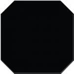 CESI Ottagono Metro 20x20 Nero Matt Fliese mit Einleger I Colori 5x5 